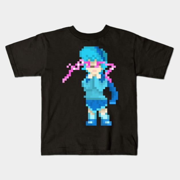 Pixel Vivi Kids T-Shirt by namdecent